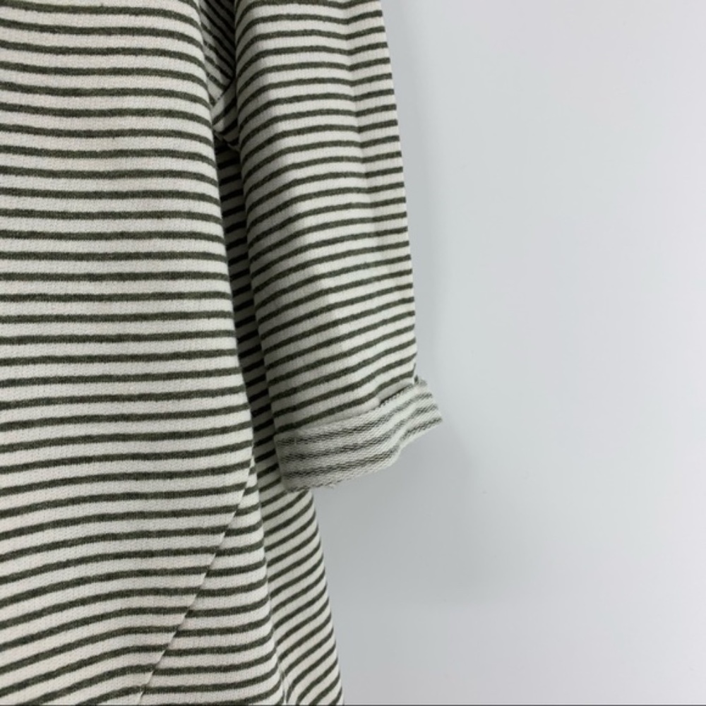 Umgee women's short sleeve striped tunic, medium - Picture 11 of 15